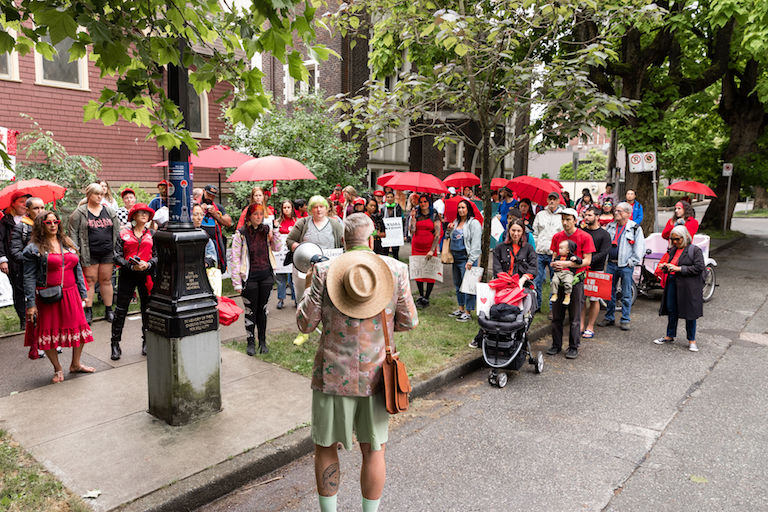 11th Annual Red Umbrella March, Vancouver, June 10, 2023