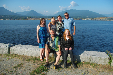 Triple-X First Directors on the shore at New Brighton Park, August 2012. Photo: Elaine Ayres