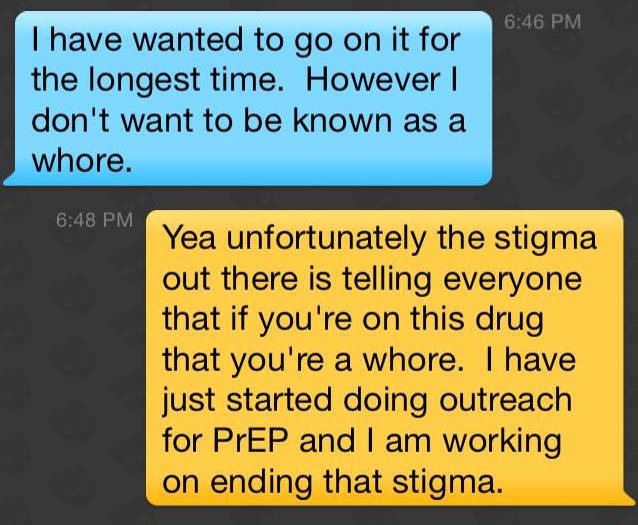 I am On Truvada, But I am Not a Whore
